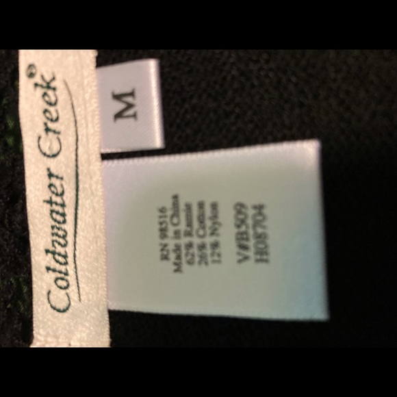 Medium Coldwater Creek lace embellished sweater - Picture 5 of 7